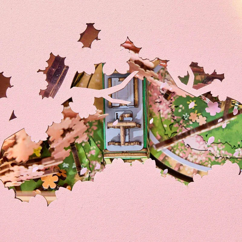 Puzzle 3D en Bois | Télévision Rétro Sakura