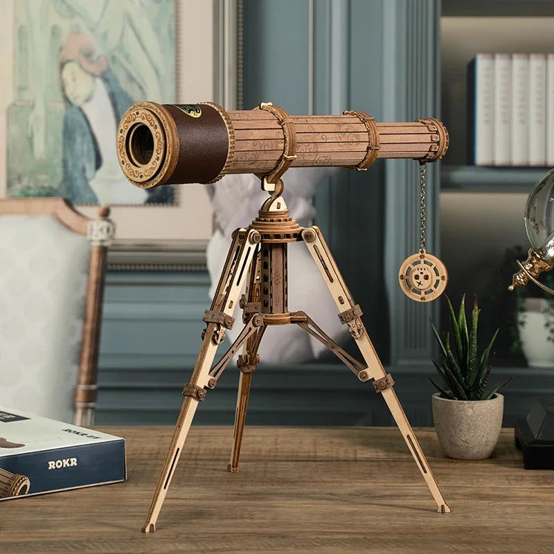Puzzle 3D en Bois | Telescope